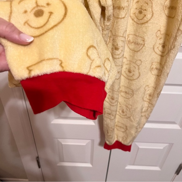 Disney Winnie The Pooh Yellow and Red Onesie - Picture 3 of 10